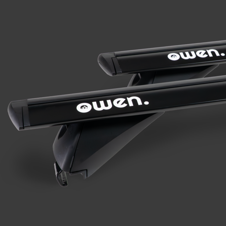 OWEN Dachträger 3.0L PRO für geschlossene Reling - Schwarz