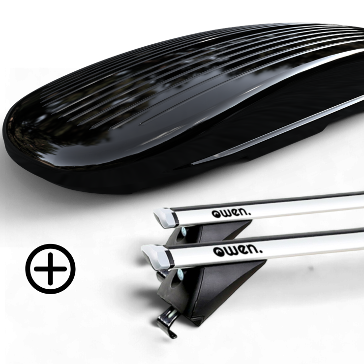OWEN Dachträger 3.0L PRO & Dachbox PREMIUM 540L - Bundle