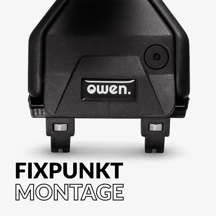 OWEN Dachträger 6.0L für Fixpunkt (501FP) - Schwarz