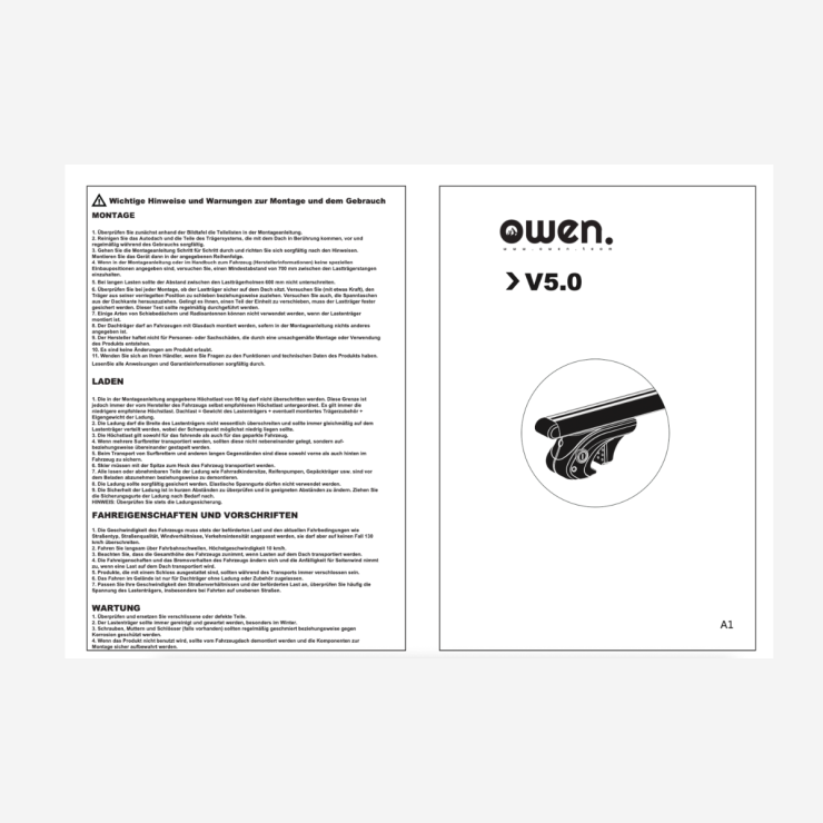 Anleitung - OWEN 5.0