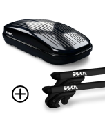 OWEN Dachträger schwarz 5.0S PRO & Dachbox 320L PREMIUM - Bundle